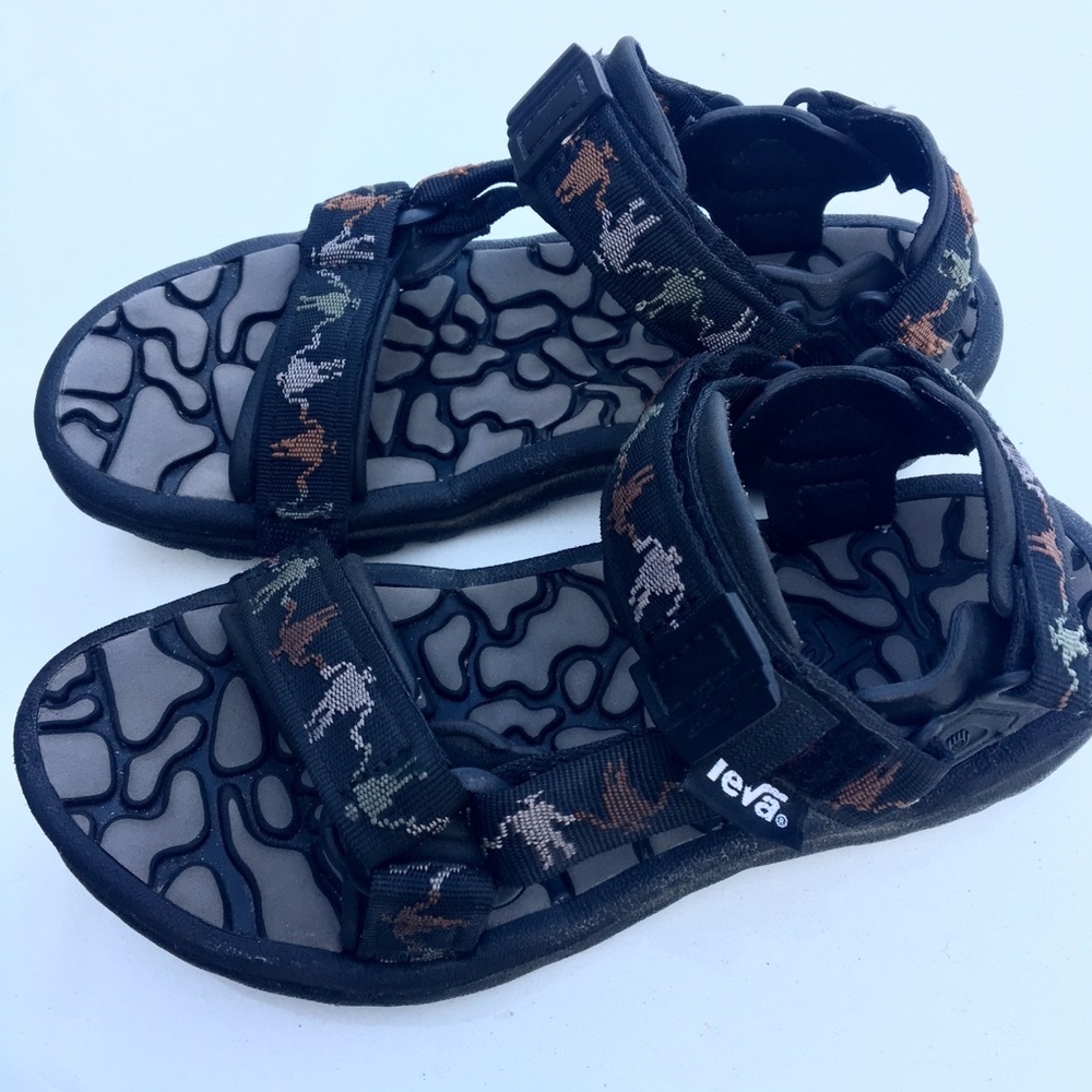 Teva river rubber sandals